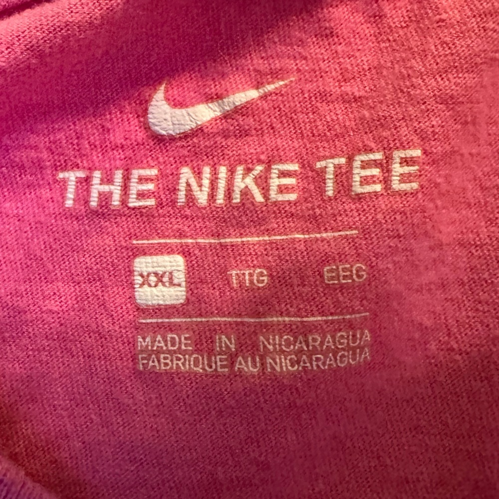 Nike “Swoosh” Men’s Pink Tee - Picture 5 of 7